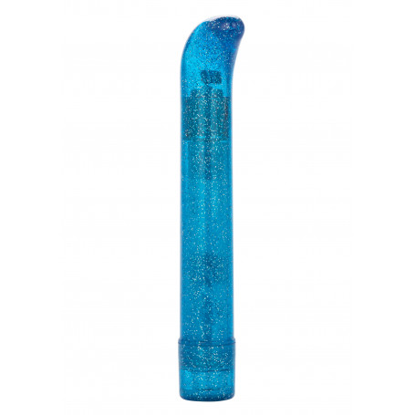 Vibratore punto g blu Sparkle Slim G-vibe