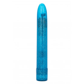 Vibratore classico blu Sparkle Slim Vibe