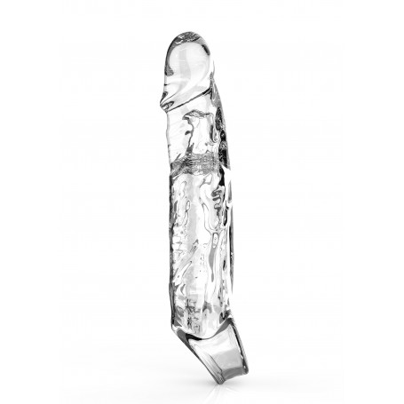 Transparent sheath with Extension Sleeve Large ring