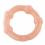 Set phallic rings 3 pcs clear meat Godo d+