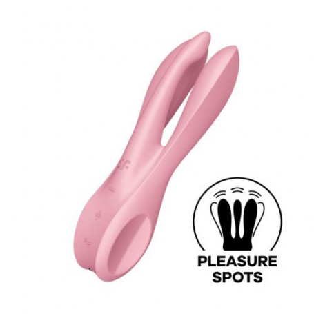 Vibrator Satisfyer threesome 1 pink