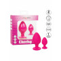 Plug anale rosa 2 pz Cheeky Buttplug