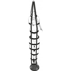 Constrictive cage Hanging strap cage