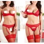 Strip Set Red cottelli collection Sexy Red Underwear