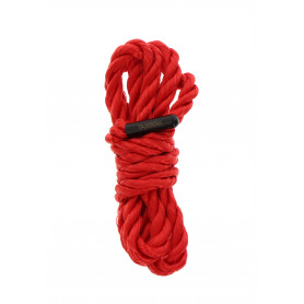Corda Bondage rossa Rope 1.5 meter 7 mm
