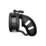 Chastity Cage Model 18 - Sil Cage Ballsplitter - Black