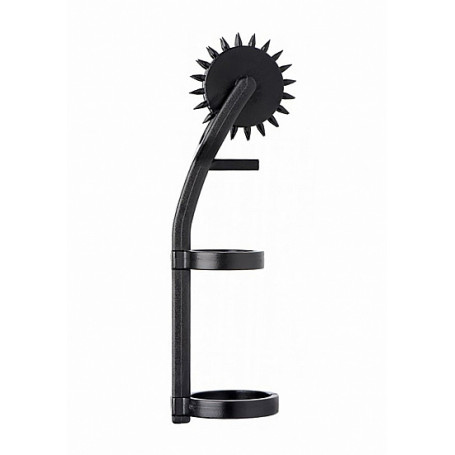 Rotella di Wartenberg per dita Thorn Double Finger Pinwheel - Black