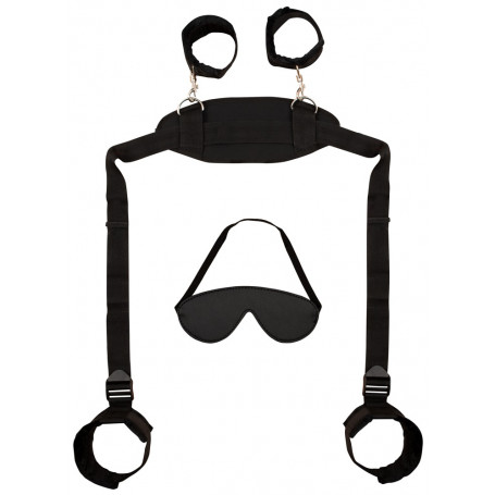 Constrictive for wrists and ankles Neck-Wrist-Ankle Restraint