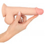 Make it realistic with retractable skin Dildo with movable Skin