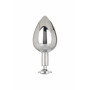 Anal Plug with Double Star Phallic Ring Fucker XL Teardrop Plug
