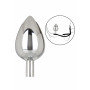 Anal Plug with Double Star Phallic Ring Fucker XL Teardrop Plug