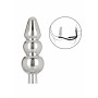 Anal Plug with Phallic Ring Star Fucker Beaded Plug
