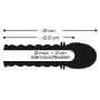 Phallic sheath crystal clear penis sleave