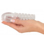 Phallic sheath crystal clear penis sleave