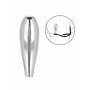 Anal Plug with Double Ring Star Fucker Glider Plug