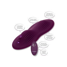 Stimolatore vibrante vaginale anale clitoride Remote Control Dual Rider