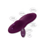 Vibrating Vaginal Clittoral Stimulator Remote Control Dual Rider