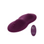 Vibrating Vaginal Clittoral Stimulator Remote Control Dual Rider