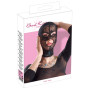 Maschera viso in pizzo nero