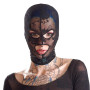 Black lace face mask