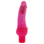 Classic vibrator jammy jelly sharp glitter pink