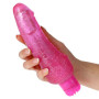 Classic vibrator jammy jelly sharp glitter pink