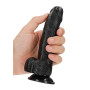 Fallo realistico Dildo with Balls and Suction Cup - 6''/ 15,5 cm