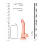 Fallo realistico Dildo with Balls and Suction Cup - 6''/ 15,5 cm carne chiaro