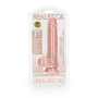 Fallo realistico carne Dildo with Balls and Suction Cup - 7''/ 18 cm