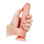 Fallo realistico carne Dildo with Balls and Suction Cup - 7''/ 18 cm