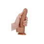 Realistic Dildo with Balls and Suction Cup - 8''/ 20,5 cm