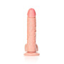 Make it realistic light meat Dildo with Balls and Suction Cup - 8''/ 20,5 cm