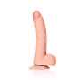 Make it realistic light meat Dildo with Balls and Suction Cup - 8''/ 20,5 cm