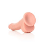 Make it realistic light meat Dildo with Balls and Suction Cup - 8''/ 20,5 cm