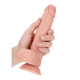 Realistic Dildo with Balls and Suction Cup - 8''/ 20,5 cm