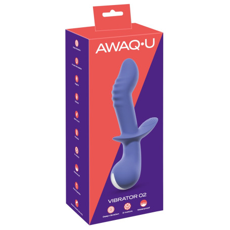 Double vibrator AWAQ. U Vibrator 2