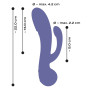 Double vibrator AWAQ. U Vibrator 4