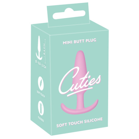 Plug anale Mini Butt Plug cuties rosa