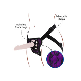Cintura Strap-On Lace Harness