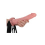 Fallo cavo indossabile Hollow Strap-on without Balls - 10'' / 24,5 cm - Flesh