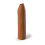 Phallic Sheath Extension Sleeve Uncut 7 Inch Caramel