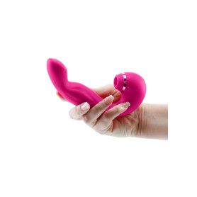 Vibratore vaginale succhia clitoride INYA Symphony pink