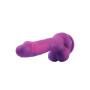 Fallo realistico Hismith KlicLok Dildo 19 cm glitter