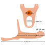 Prolunga per pene Silicone Strap-on