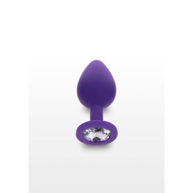Plug anale Diamond Booty Jewel Medium purple