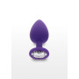 Plug Diamond Booty Jewel Large purple