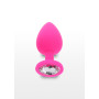 Plug anale Diamond Booty Jewel Large pink