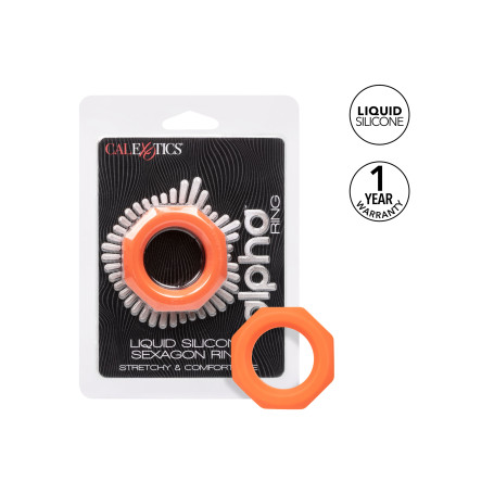 Phallic Ring Alpha Sexagon Ring