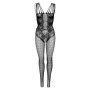 Erotic jumpsuit Hex and Lace Net Bodystocking