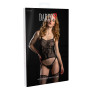 Net open horse fishery jumpsuit Net Suspender Bodystocking